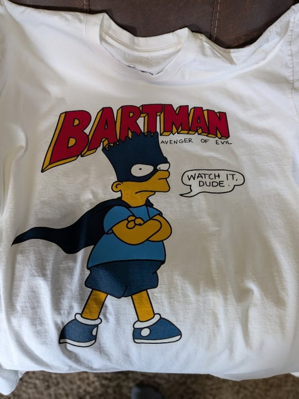 SuperFresh RARE "BartMan" Limited Edition 3XL Body Building Tee